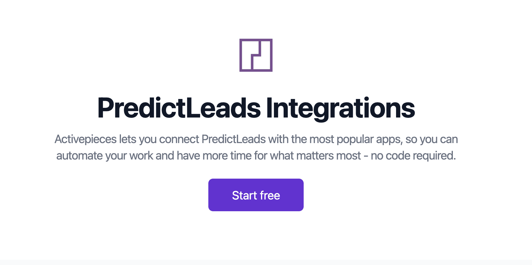 PredictLeads Integrations